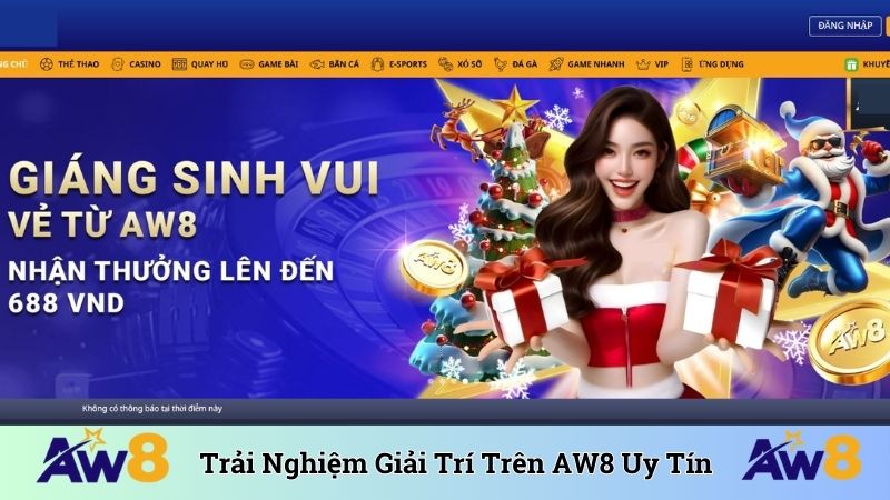 AW8 Trải nghiệm giải trí trên AW8 uy tín